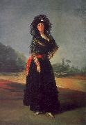 Francisco de Goya Portrait of the Duchess of Alba oil painting on canvas